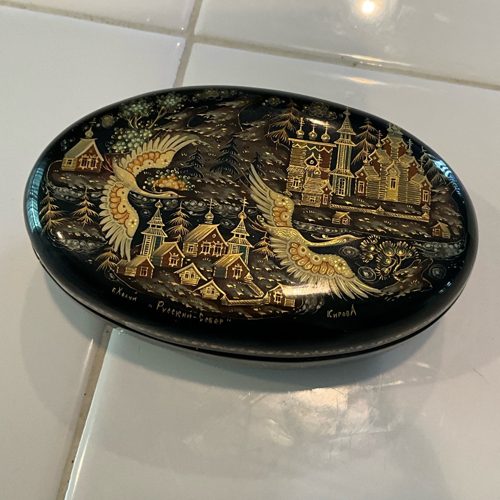 Russian Lacquer Trinket xsmall